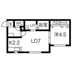 センテナリオL１２６の物件間取画像